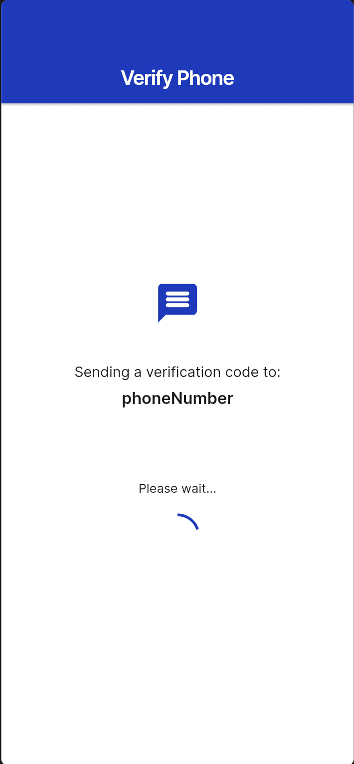 Verify phone