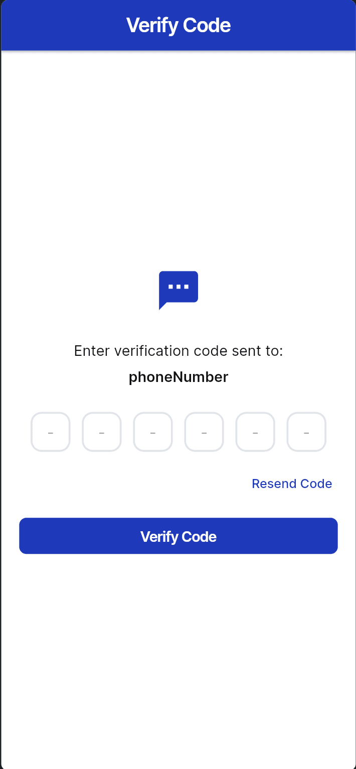 Verify code